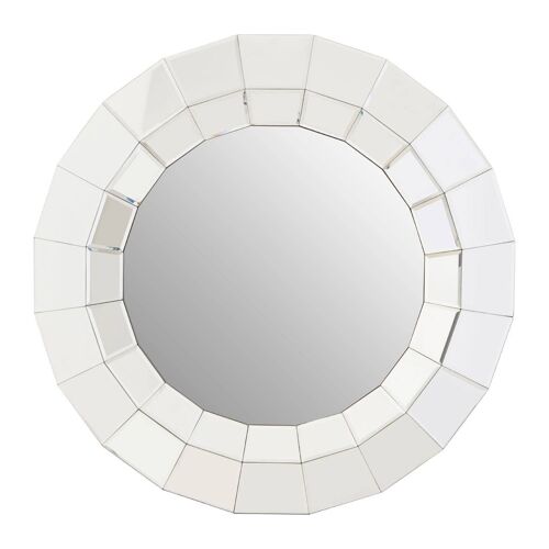 Puzzle Round Wall Mirror