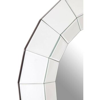 Miroir mural rond puzzle 4