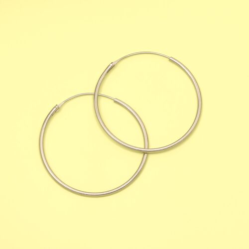 simple hoops - Roségold - L