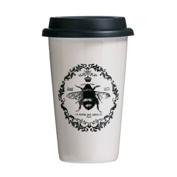 Tasse de voyage reine des abeilles 1