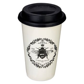 Tasse de voyage reine des abeilles 3