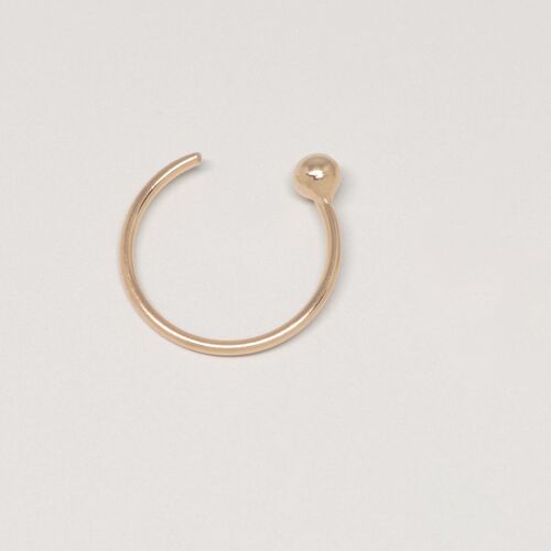 ball ear cuff - Roségold