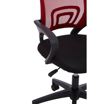 Chaise de bureau à domicile rouge 5