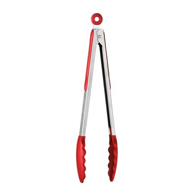 Red Silicone Zing Tongs