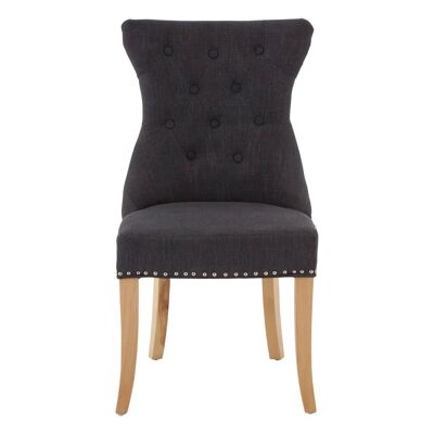 Regents Park Grey Linen Dining Chair