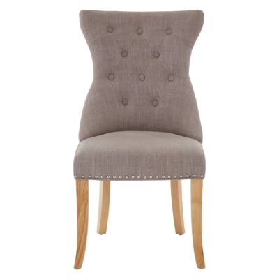 Regents Park Mink Linen Dining Chair