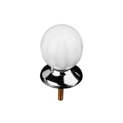 Retro Style White Ceramic Drawer Knobs