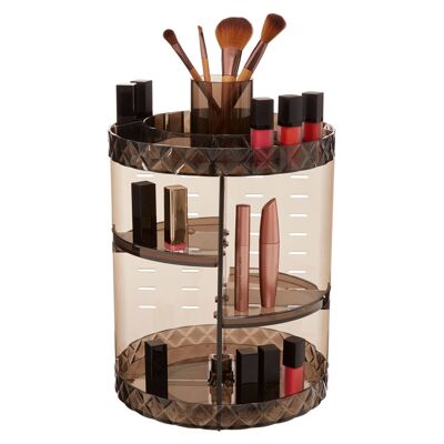 Revolving Transparent Cosmetics Organiser