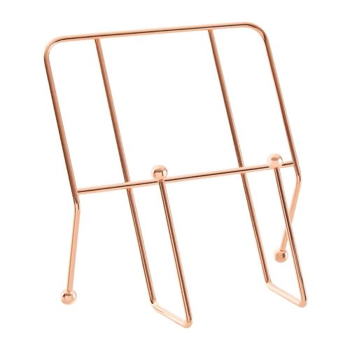 Reyna Cookbook Stand with Copper Finish