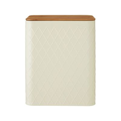 Rhombus Rectangular Storage Canister