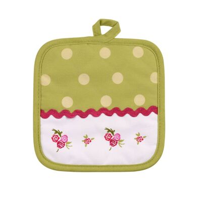 Rose Cottage Pot Holder