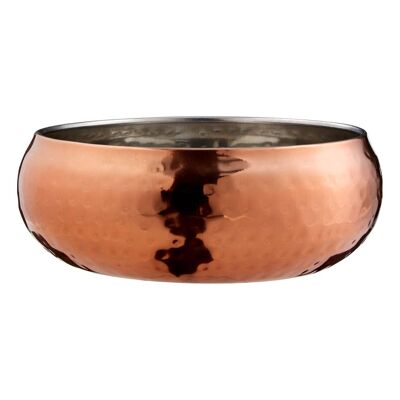 Rose Gold Hammered Effect Small Bowl