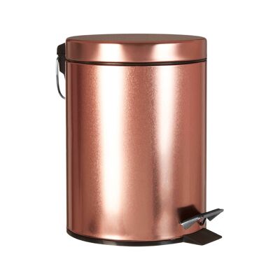 Rose Gold Pedal Bin – 5Ltr