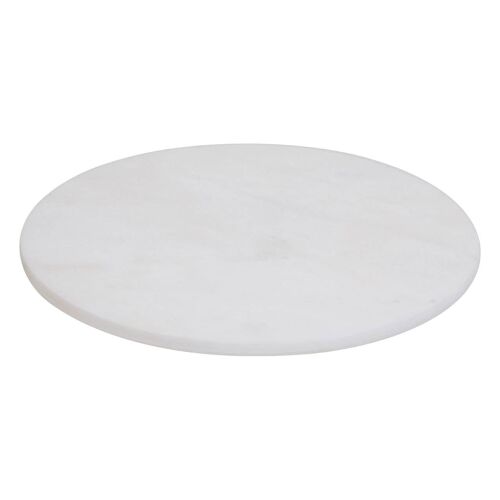 Round White Marble Chopping Board