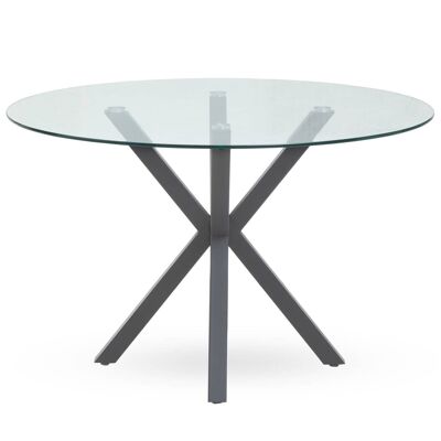 Table de salle à manger Salford avec pattes grises