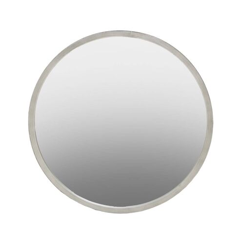 Saska Small Antique Silver Wall Mirror