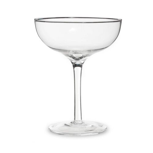 Set of 2 Clear Gin Glasses 300ml