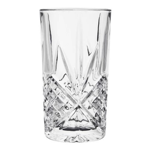 Set of four Beaufort Crystal High Ball Glasses