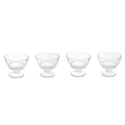 Set of Four Torta Round Sundae Dishes