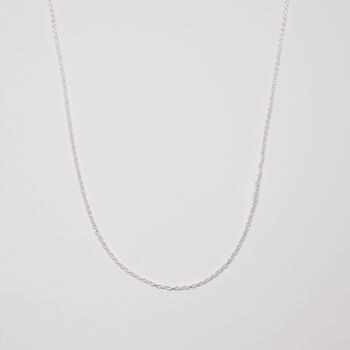 collier uni - argent - M