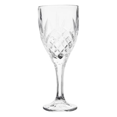 Setof four Beaufort Crystal Wine Glasses