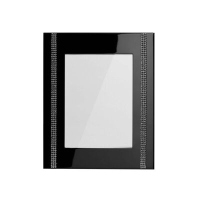 Silver Plate Steel Black 4 x 6" SPhoto Frame