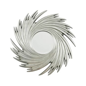 Miroir Swirl Silver Sunburst 2