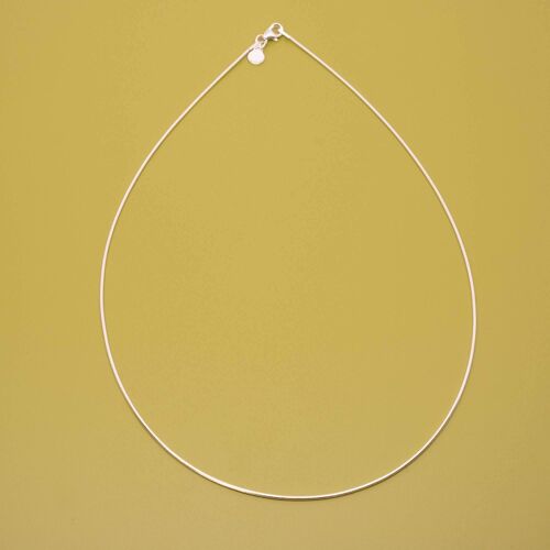 omega necklace - Silber