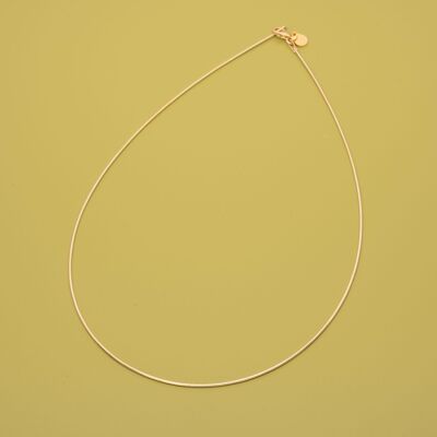 omega necklace - gold