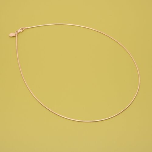 omega necklace - Roségold