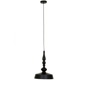 Petite suspension Leni noire et dorée 2