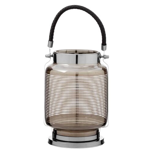 Small Nickel Stripe Lantern