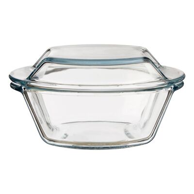 Small Round Glass Casserole Dish