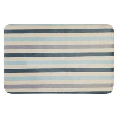 Soak Stripe Design Bath Mat