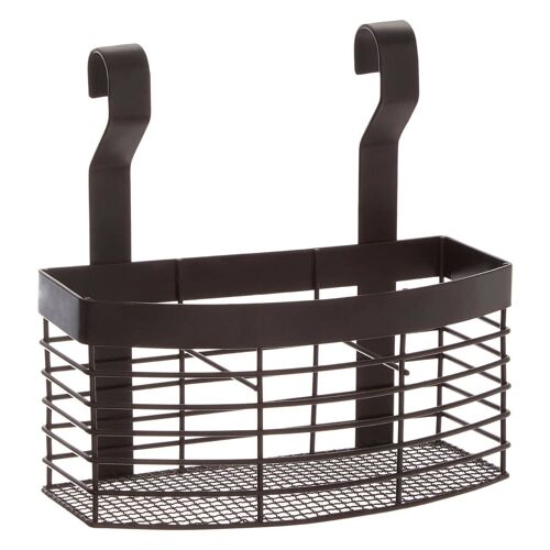 Sorello Matte Black Hanging Storage Basket
