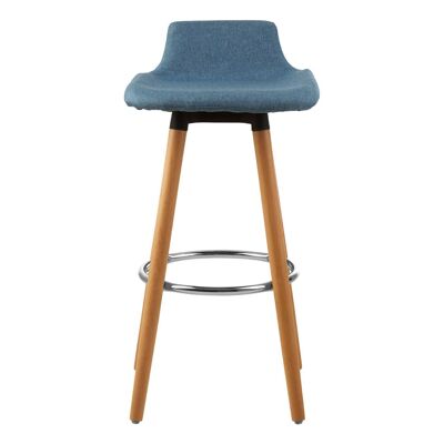 Stockholm Blue Bar Stool