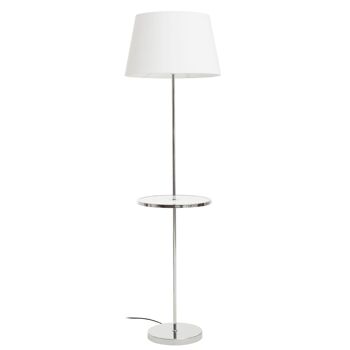 Lampe de table fuselée au fini chrome Stockholm 1