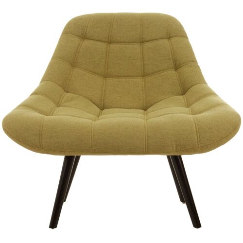 Stockholm Green Faux Linen Chair