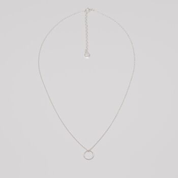 collier cercle moyen - argent - M 1