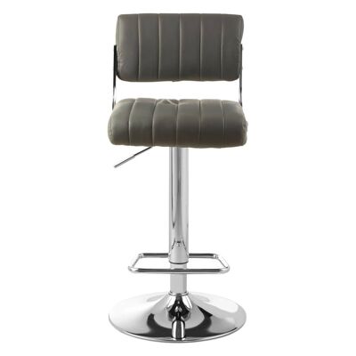 Stockholm Grey Channel Design Seat Bar Stool