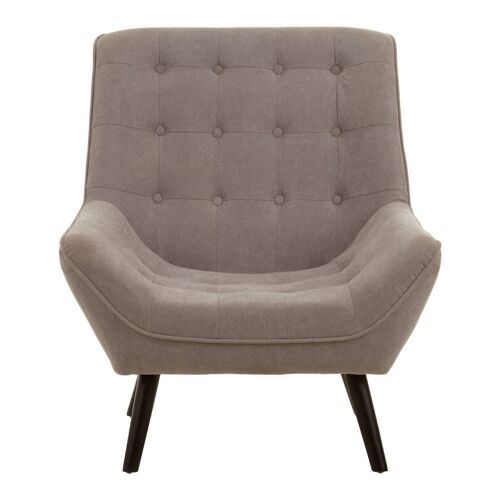 Stockholm Grey Curved Chair