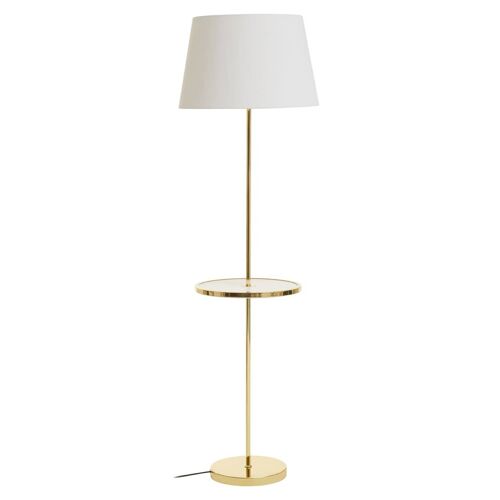 Stockholm Shiny Brass Tapered Table Lamp