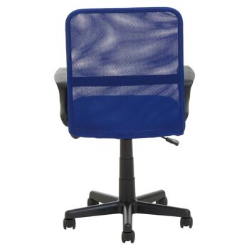 Chaise de bureau à domicile bleu foncé Stratford 5