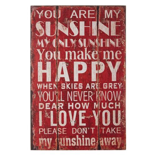 Sunshine Wall Plaque