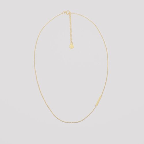 bar necklace - Gold