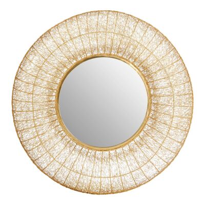 Templar Gold Finish Wall Mirror