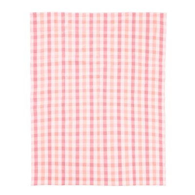 Thread & Loom Toasted Almond and Coral Tablecloth