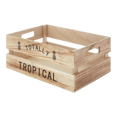 Totally Tropical Natural Fruit Crate