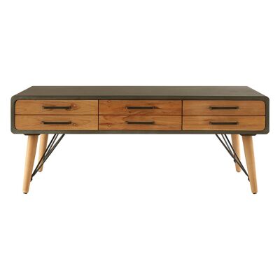 Trinity Coffee Table with Six Drawers