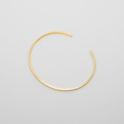 satin arm cuff - Gold